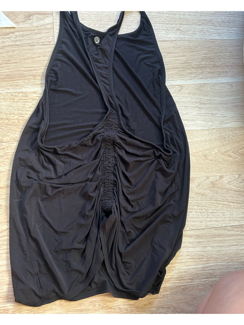 lululemon athletica Black Racerback Tank Top